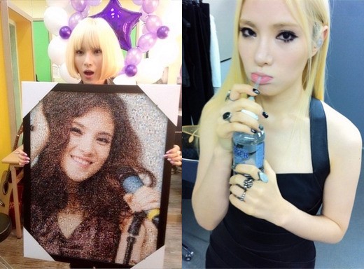 Gummy gives fans a closer look at her new hairstyle   Dara comes for a visit