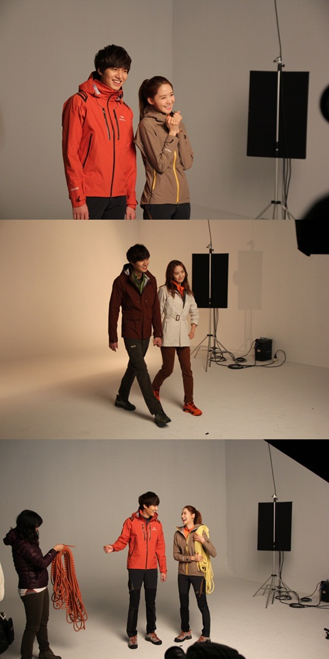 Girls&rsquo; Generation&rsquo;s YoonA and Lee Min Ho shoot for &lsquo;Eider&rsquo;