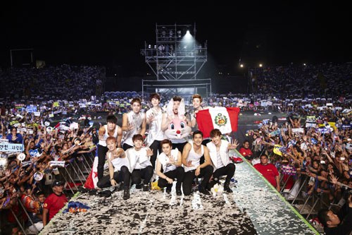 Super Junior wrap up South American leg of &lsquo;Super Show 5&prime; with concert in Peru