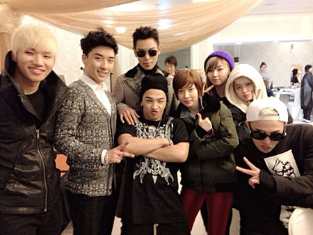 D-Unit attends Big Bang's concert in Seoul