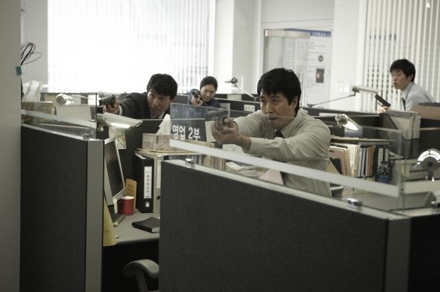 new stills and trailer for the upcoming Korean movie &quot;A Company Man&quot;