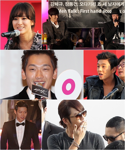 Hallyu stars behind the scenes seen at BIFF