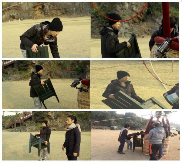 G-Dragon shows off his manners on the &lsquo;Thank You&rsquo; set