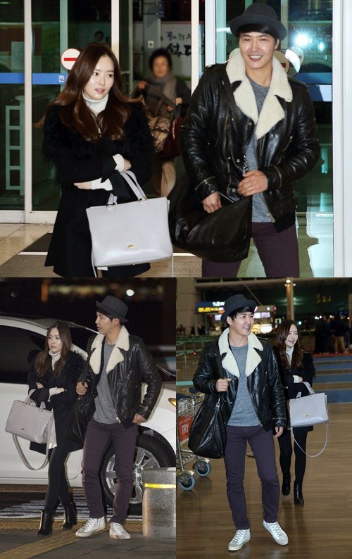 Yoon Sang-hyeon and Maybee, off to get wedding pictures taken